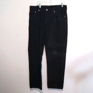 Levi's - 550 Black Jeans- Size 38 x 32